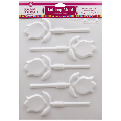 LorAnn Oils Tulips Lollipop Sheet Mold