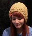 Cable Brim Hat and Cowl 2 in 1