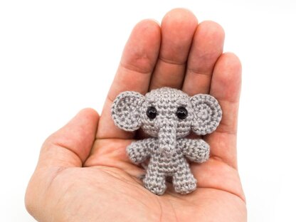 Mini Noso Elephant Crochet Pattern