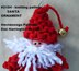 2104k - Santa Ornament