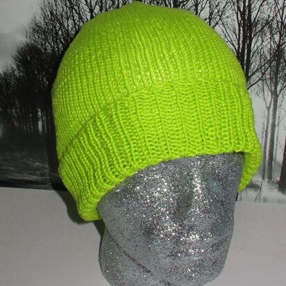 Simple Doubleknit Beanie Hat