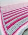 Ombre Stripes Baby Blanket