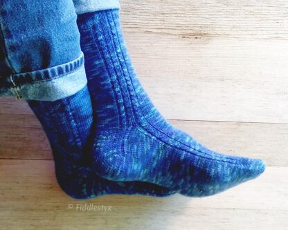 Waterfall Socks