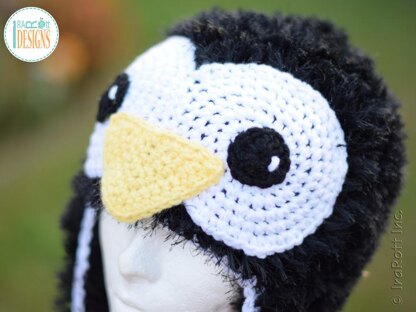 Furry Penguin Hat