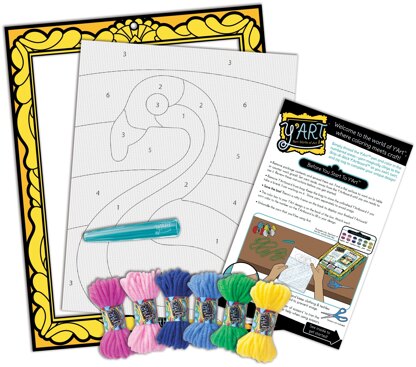 Patch Products Y'art Craft Kit - Flamingo