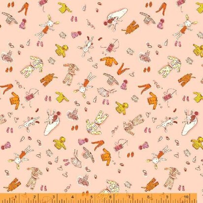 Windham Fabrics Lucky Rabbit by Heather Ross - Doll Clothes