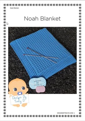Noah baby blanket knitting pattern
