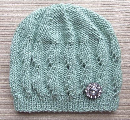 Lacy Waves Hat in Sizes Child and Adult