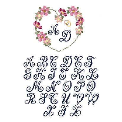 fancy cross stitch alphabet