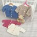 521- Bobble Cardigan Crochet Pattern -519