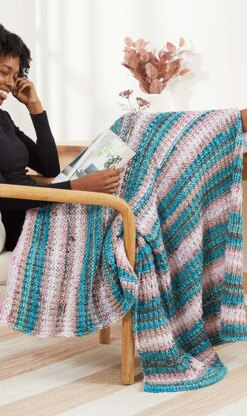 Daybreak Afghan in Premier Yarns Colorfushion Chunky - Downloadable PDF