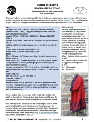 Corby Weemin I DK hooded cape
