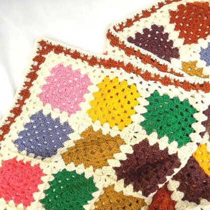 Gratitude Granny Square Blanket