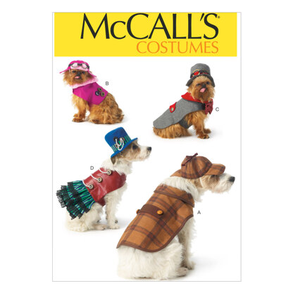 McCall's Pet Costumes M7004 - Paper Pattern Size All Sizes In One Envelope