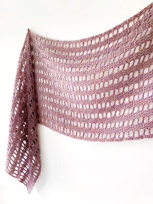 Fuss Free Sideways Shawl