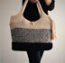 4 Crochet Bag Patterns Black and Beige Inspiration