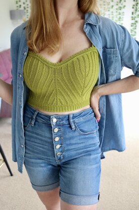 "Total Sweetheart" Machine Knit
