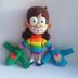 Mabel by Gravity falls PDF crochet pattern