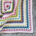 Meadow Mist Granny Square Blanket