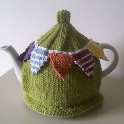 Summer Bunting Tea Cosy