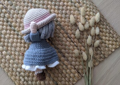 Crochet chibi doll pattern on sale