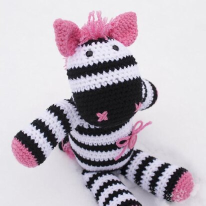 Zebra Amigurumi Toy