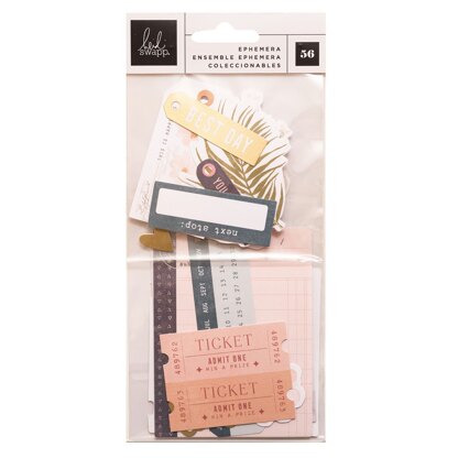 American Crafts Heidi Swapp - Care Free Ephemera Die-Cuts 94/Pkg