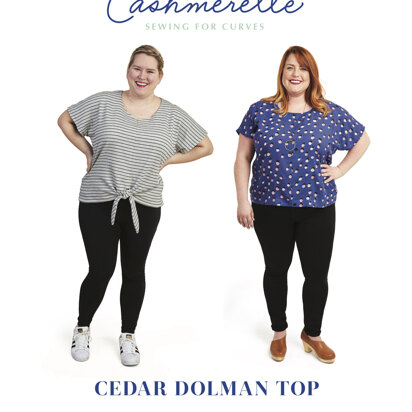 Cashmerette Cedar Dolman Top Pattern by Cashmerette CPP2301 - Paper Pattern, Size 12-28