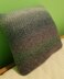 Heather cabled cushion