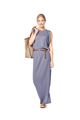 Burda Style Women's Sleeveless Dresses B6414 - Paper Pattern, Size 8-18
