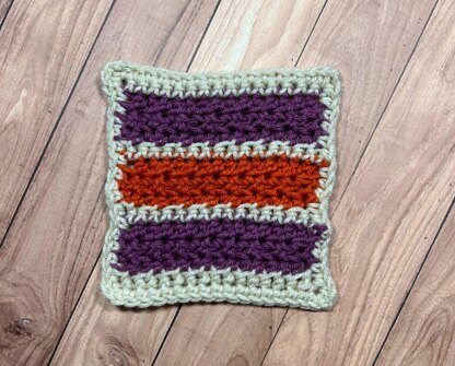 Loops Medley Blanket Square