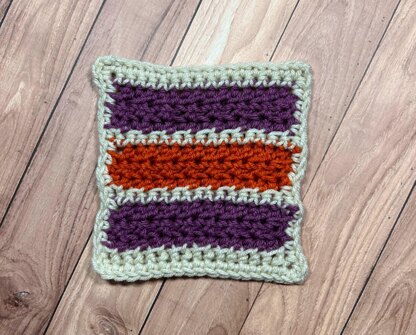 Loops Medley Blanket Square