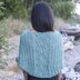 Wyatt Jade Poncho in Cascade Yarns Cantata - A321 - Downloadable PDF