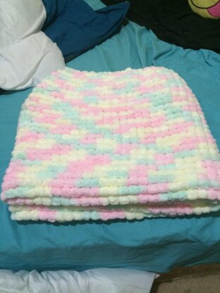 Rico Pom Pom Baby Blanket