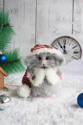 Christmas mouse+3 little mice