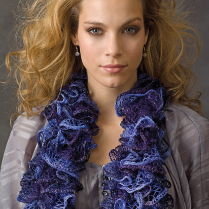 Scarf in Schachenmayr Frilly - Downloadable PDF