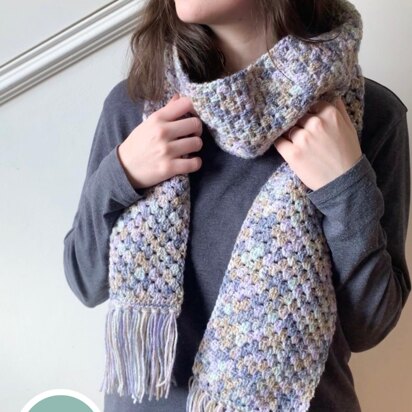 Springtime Granny Scarf