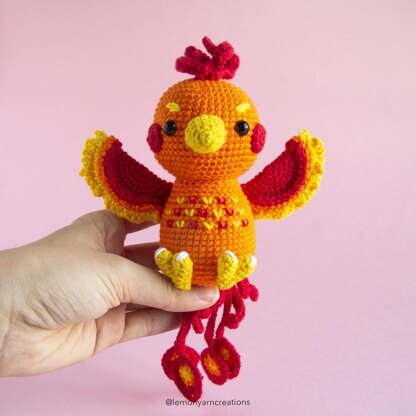 Ember the Phoenix Crochet Pattern