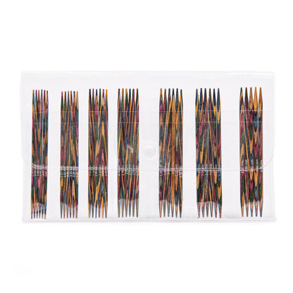 KnitPro Symfonie Double Point Needles (Sock Set of 7) - 10cm