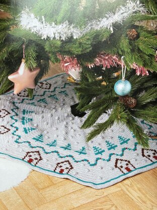 Winter Wonderland Christmas Tree Skirt