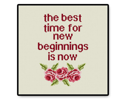 New Beginnings - PDF Cross Stitch Pattern