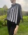 Striped cape