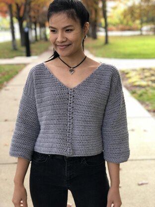 Crop top sweater
