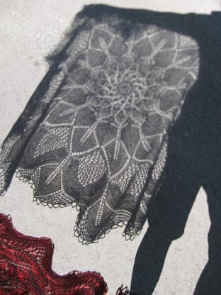 Eyjafjallajökull Shawl