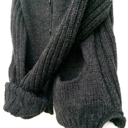 Wearable Cardigan - knitting pattern