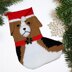 Beagle Christmas Stocking
