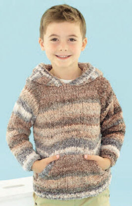 Hooded and Round Neck Sweaters in Sirdar Flurry - 4767 - Leaflet