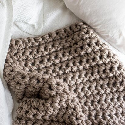 Hand Crochet Chunky Blanket