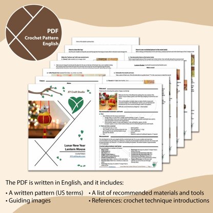 Lunar New Year Lantern Mouse