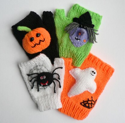 SPOOoooKY HALLOWEEN MITTENS